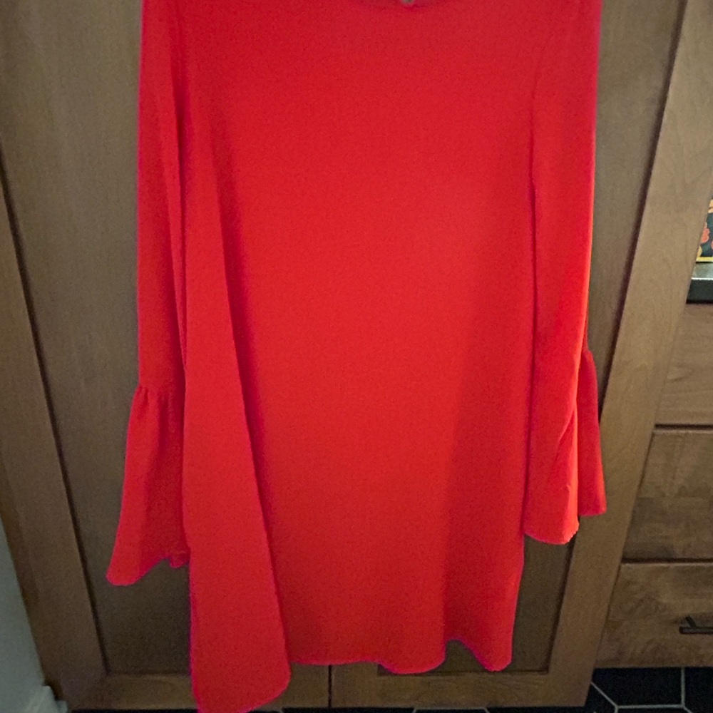 Vibrant Red Women's Blouse